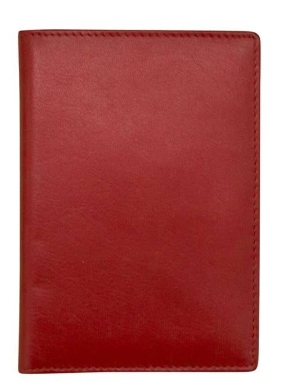 Leather RFID Passport Wallet | Red